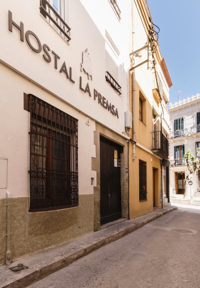 La Premsa Hotell Arenys de Mar Exteriör bild